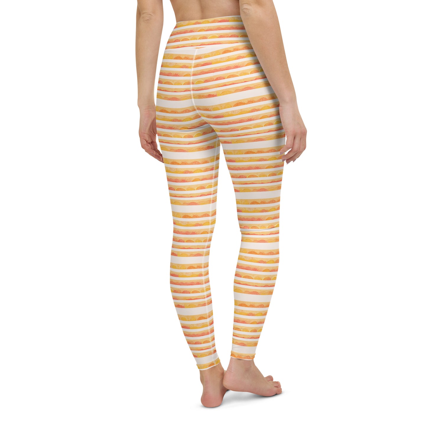 Rising Sun Yoga Leggings