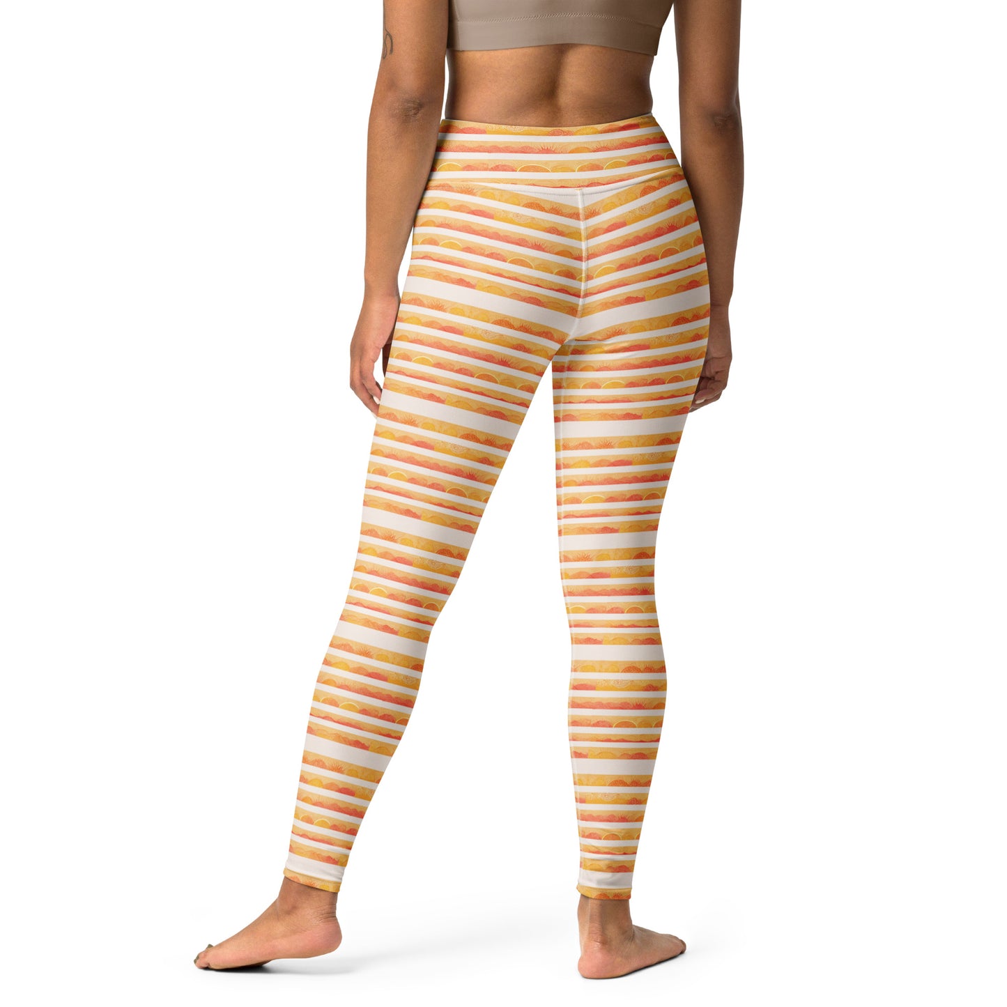 Rising Sun Yoga Leggings