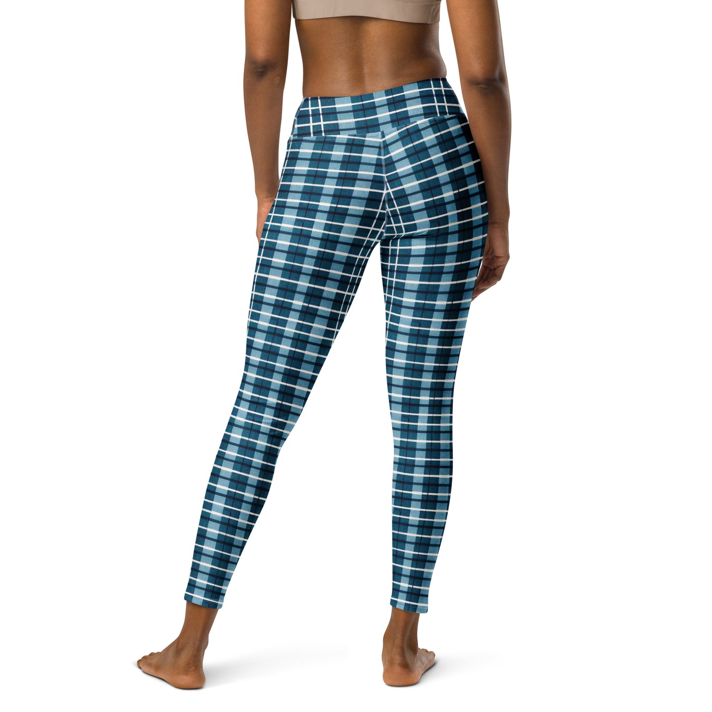 Scotsman’s Skyward Plaid Yoga Leggings