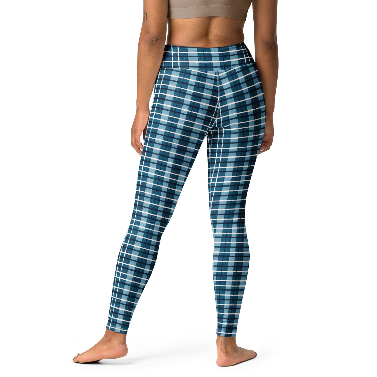 Scotsman’s Skyward Plaid Yoga Leggings