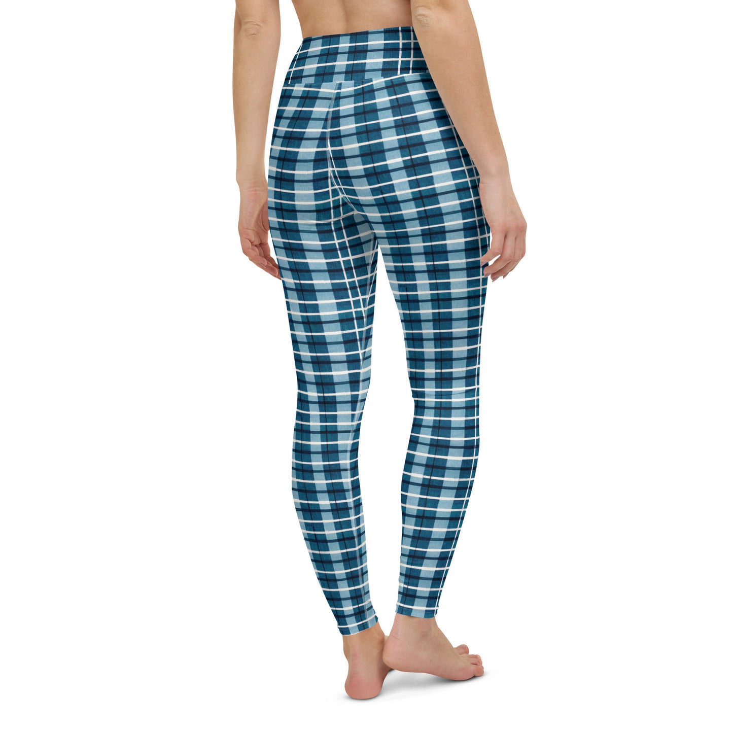 Scotsman’s Skyward Plaid Yoga Leggings