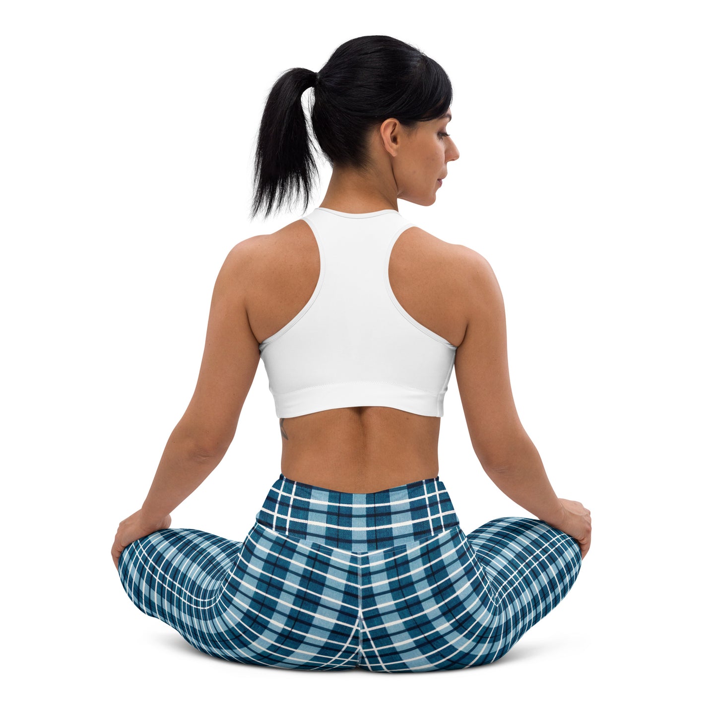 Scotsman’s Skyward Plaid Yoga Leggings