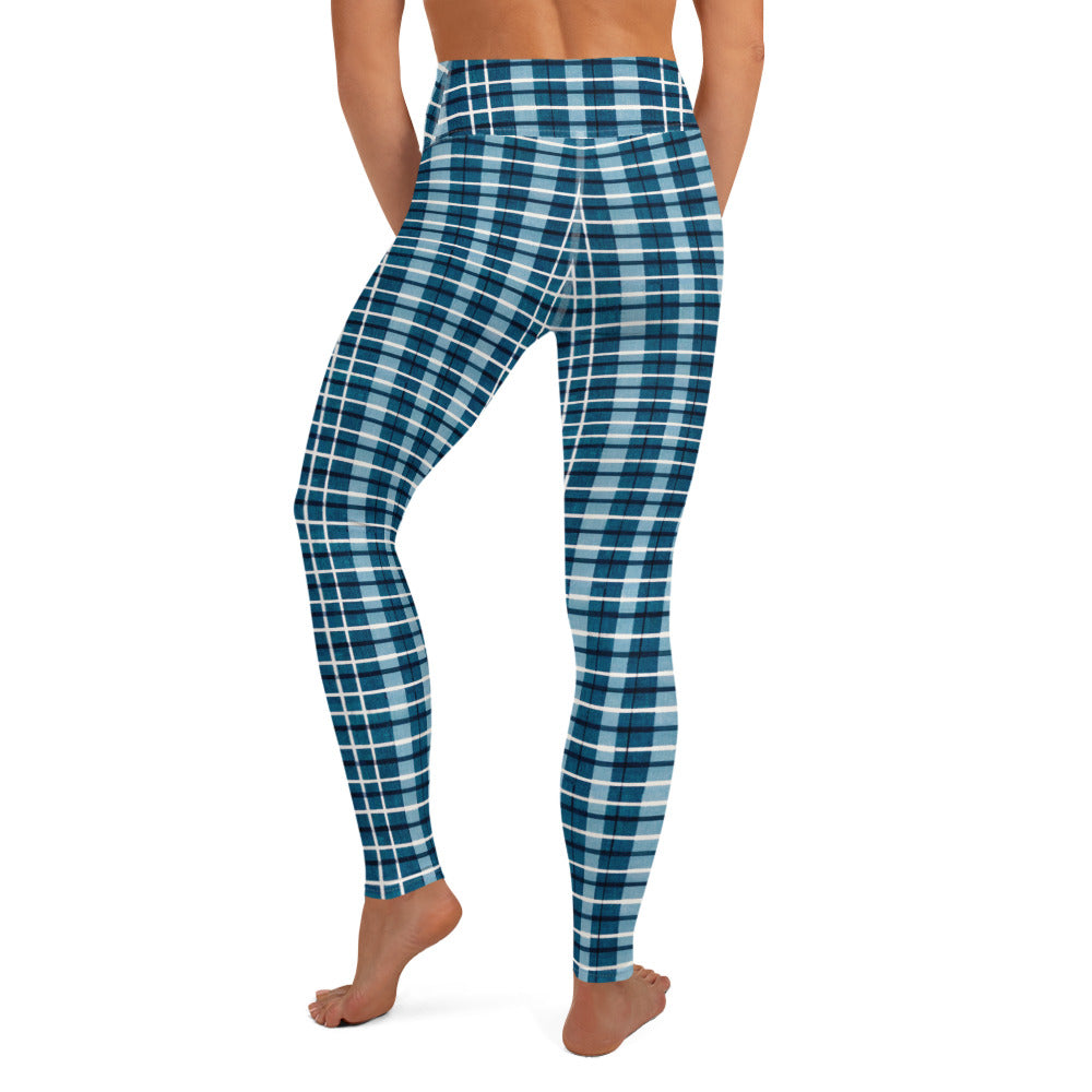 Scotsman’s Skyward Plaid Yoga Leggings