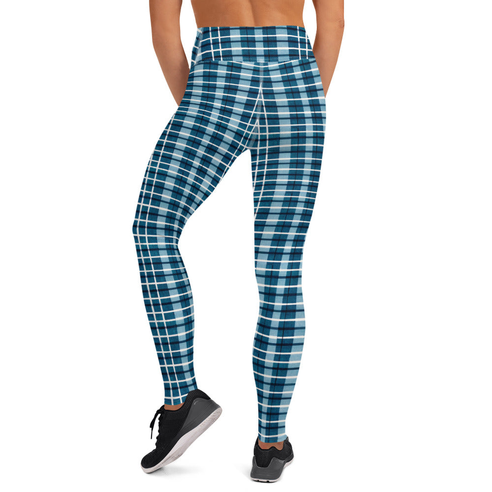 Scotsman’s Skyward Plaid Yoga Leggings