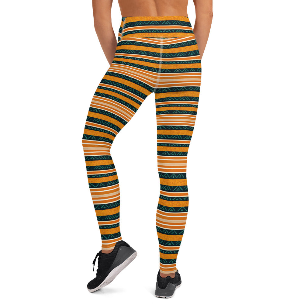 Serengeti Symphony Yoga Leggings