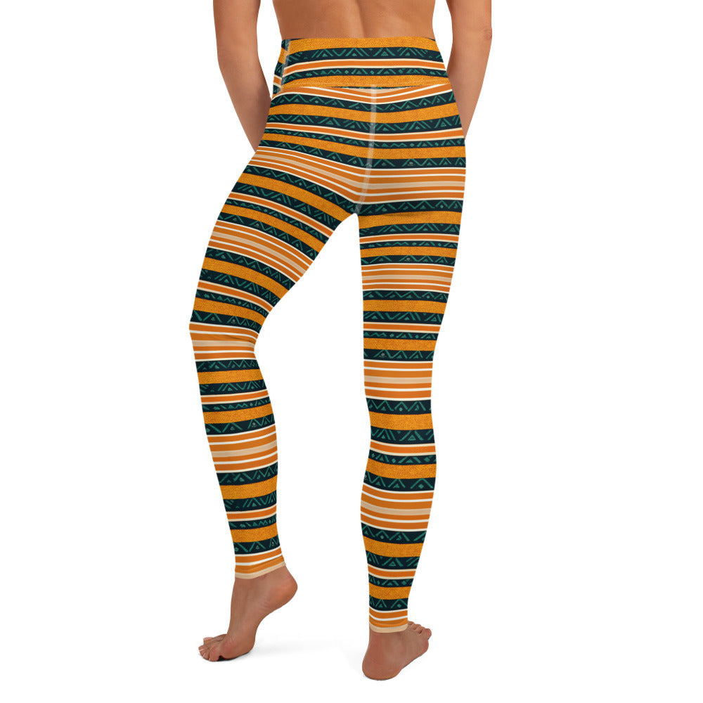 Serengeti Symphony Yoga Leggings