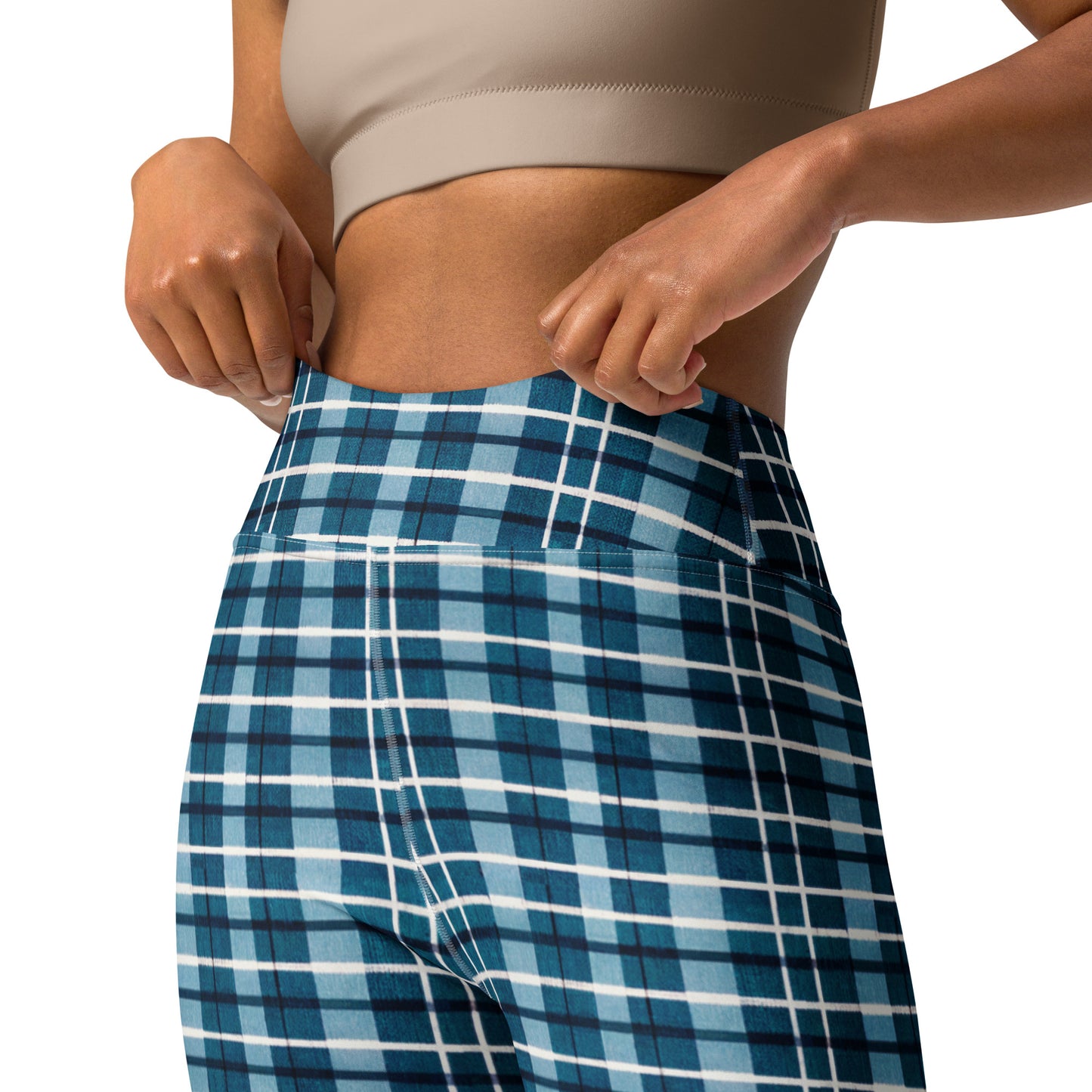 Scotsman’s Skyward Plaid Yoga Leggings