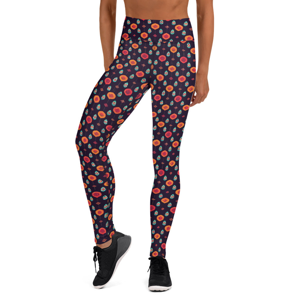 Free Spirited Flora Yoga Leggings