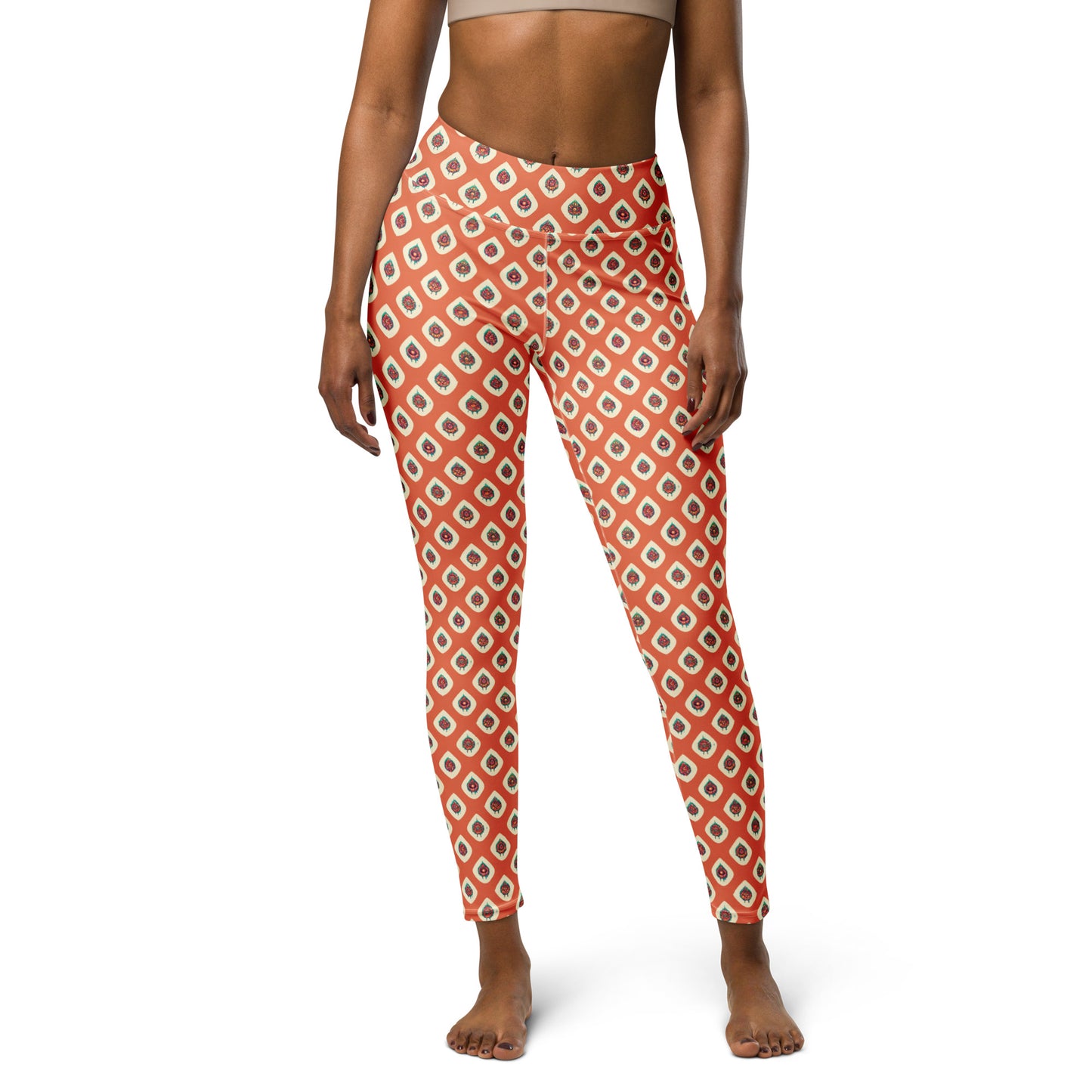 Mango Tango Yoga Leggings