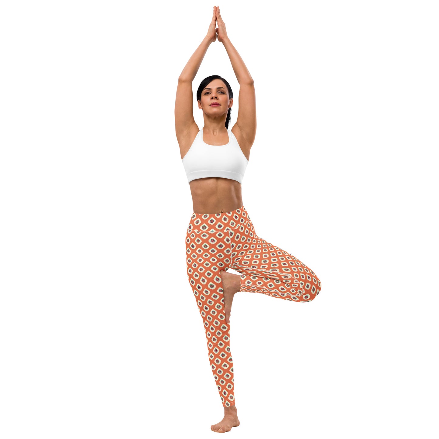 Mango Tango Yoga Leggings