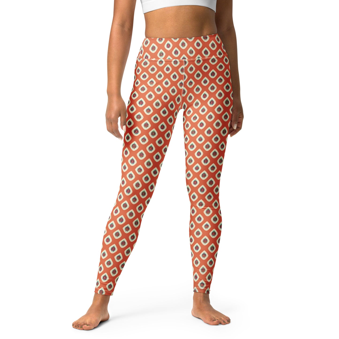 Mango Tango Yoga Leggings