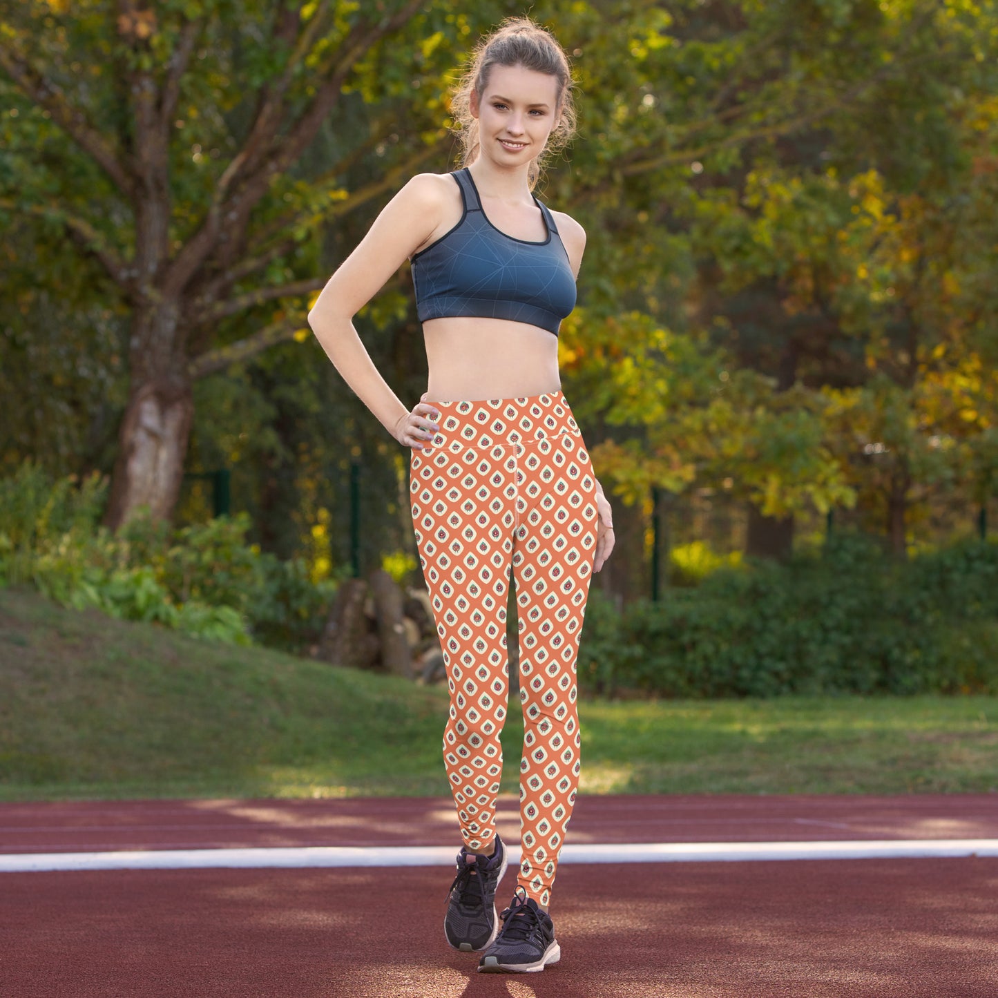 Mango Tango Yoga Leggings