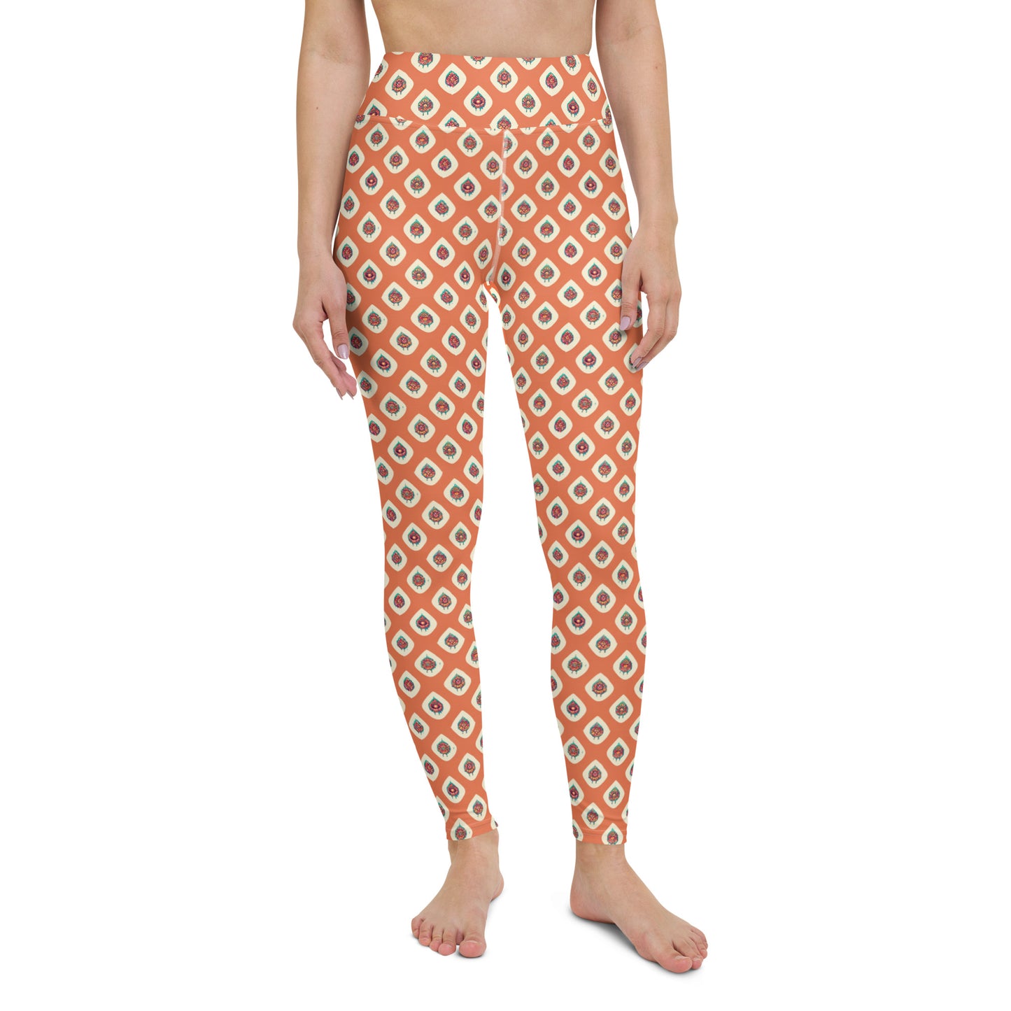 Mango Tango Yoga Leggings