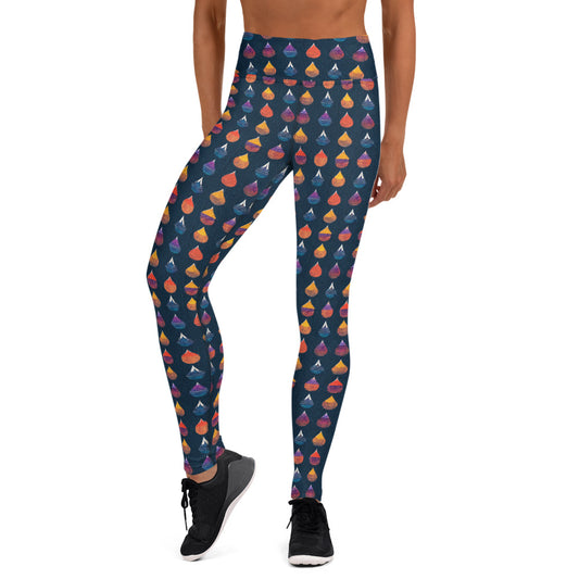 Prismatic Precipitation Yoga Leggings