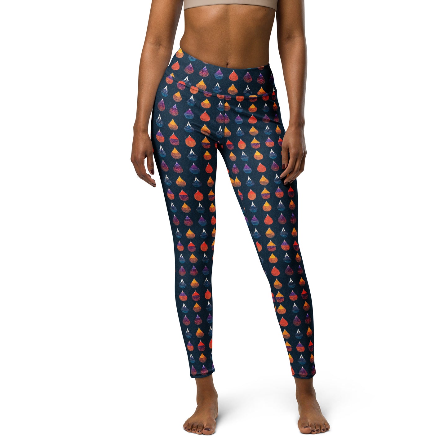 Prismatic Precipitation Yoga Leggings