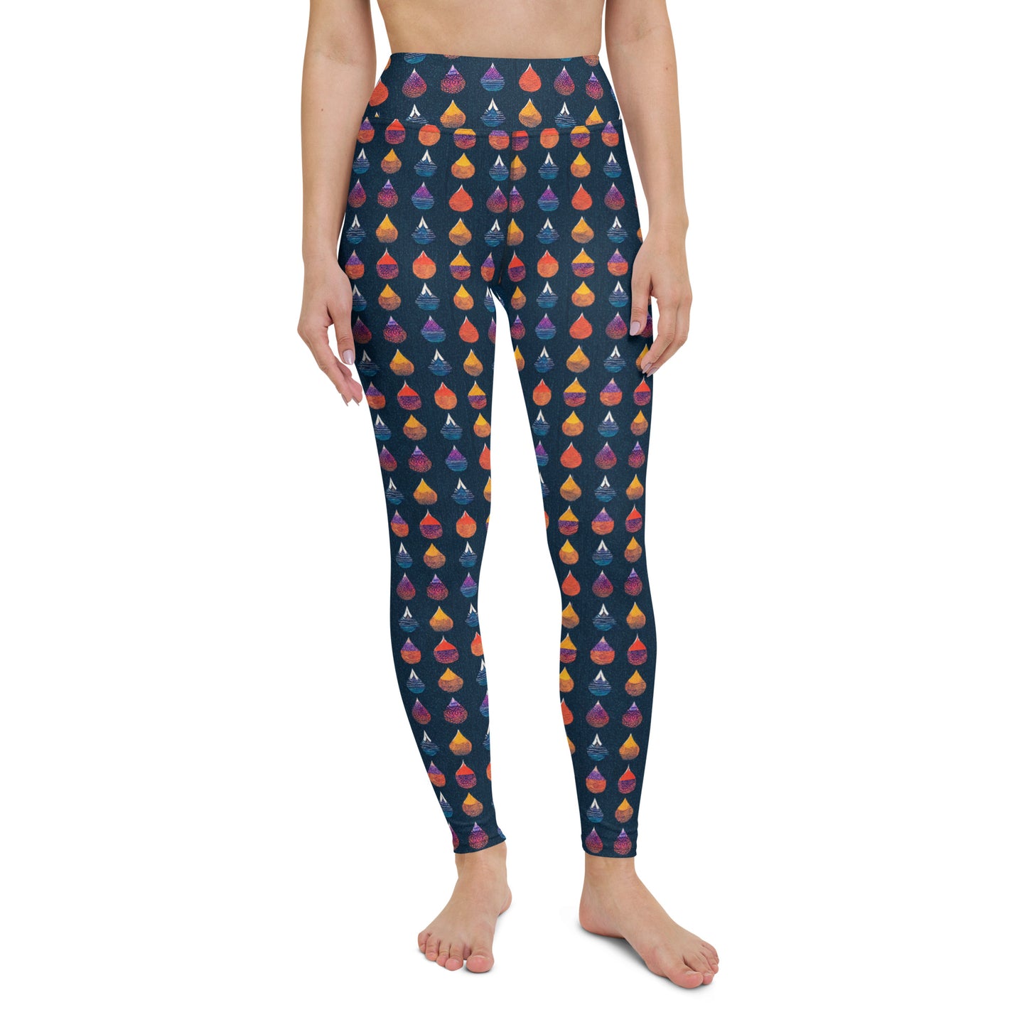 Prismatic Precipitation Yoga Leggings