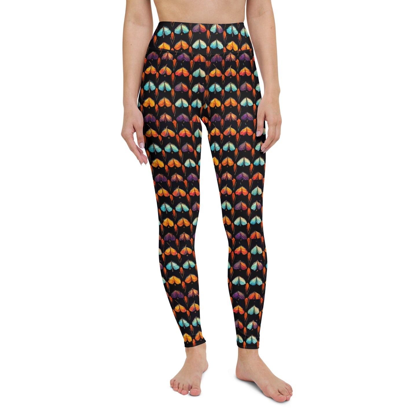 Quilted Wings Yoga Leggings