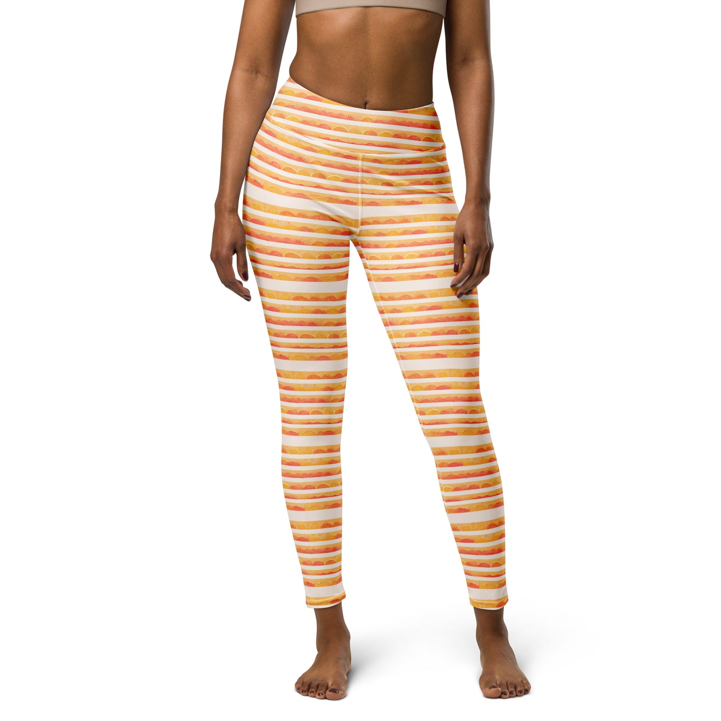 Rising Sun Yoga Leggings