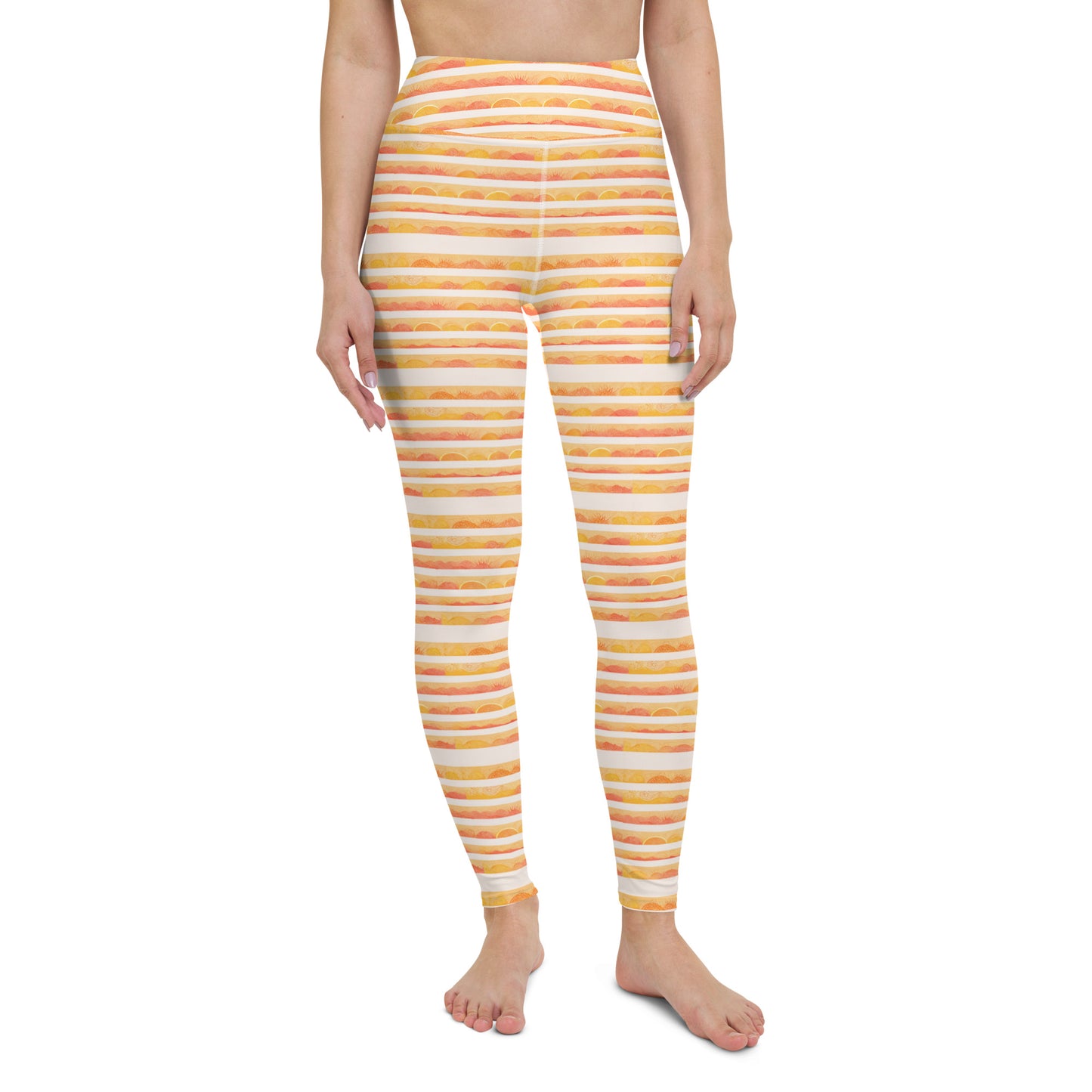 Rising Sun Yoga Leggings