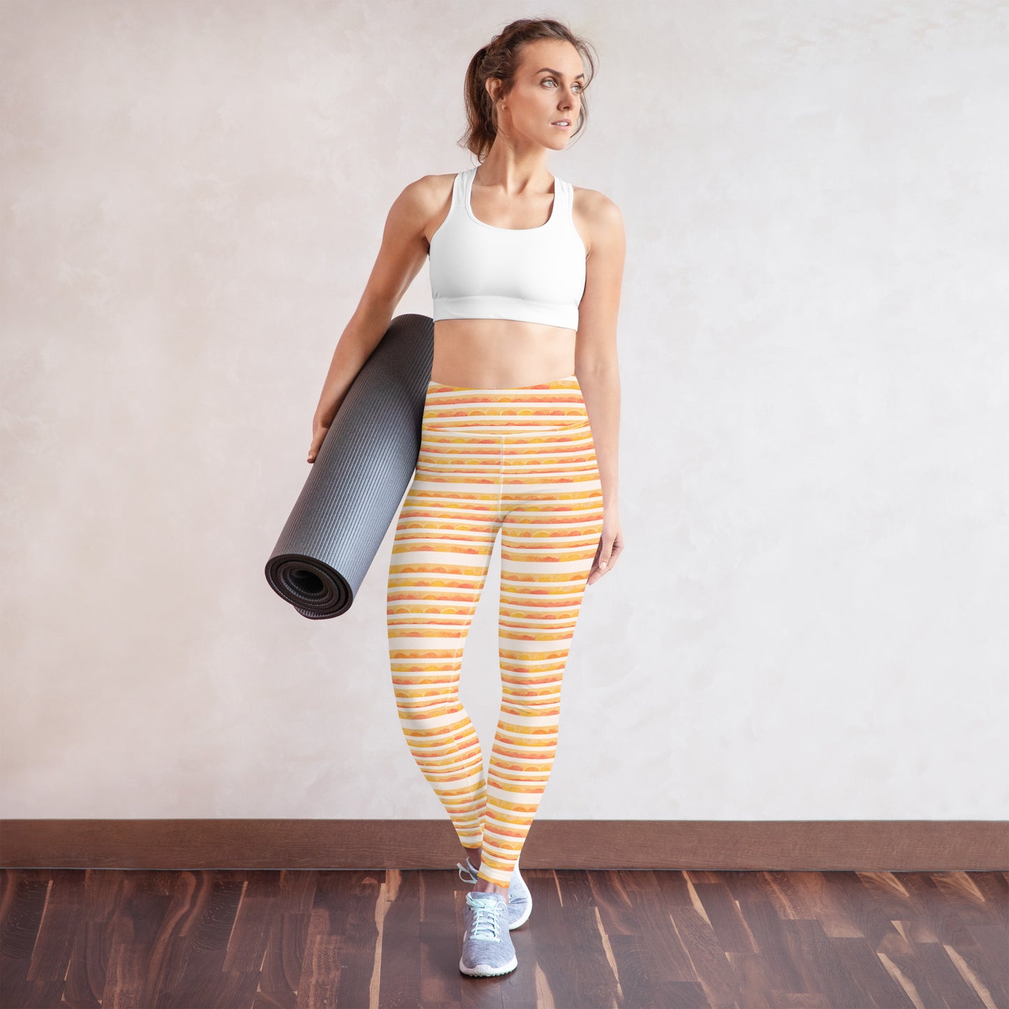 Rising Sun Yoga Leggings