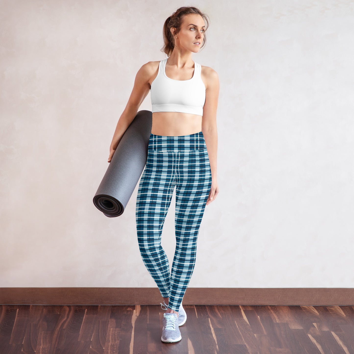 Scotsman’s Skyward Plaid Yoga Leggings