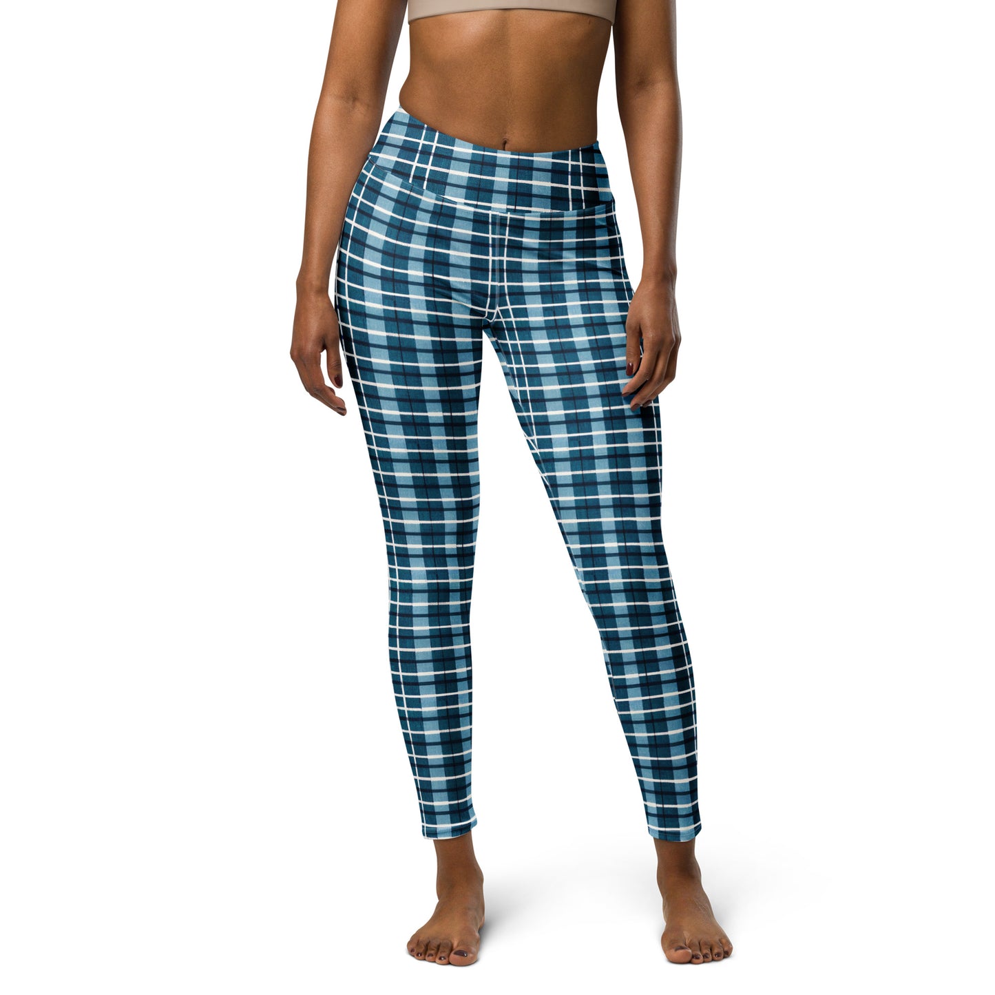 Scotsman’s Skyward Plaid Yoga Leggings