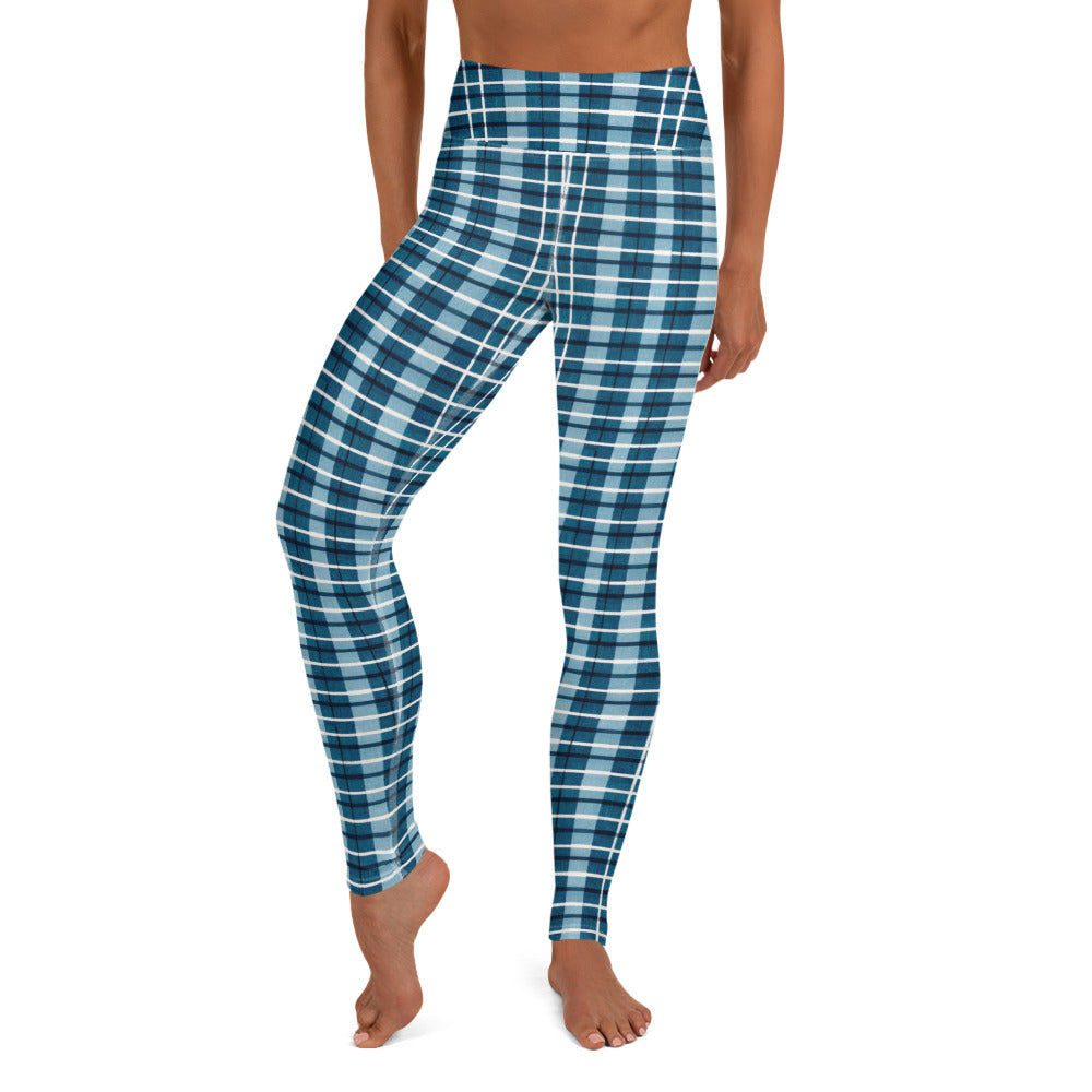 Scotsman’s Skyward Plaid Yoga Leggings