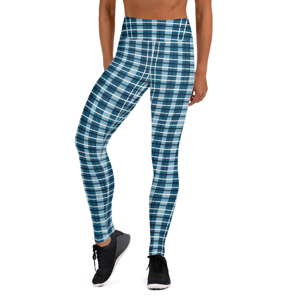 Scotsman’s Skyward Plaid Yoga Leggings