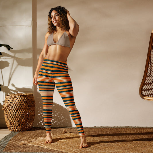 Serengeti Symphony Yoga Leggings