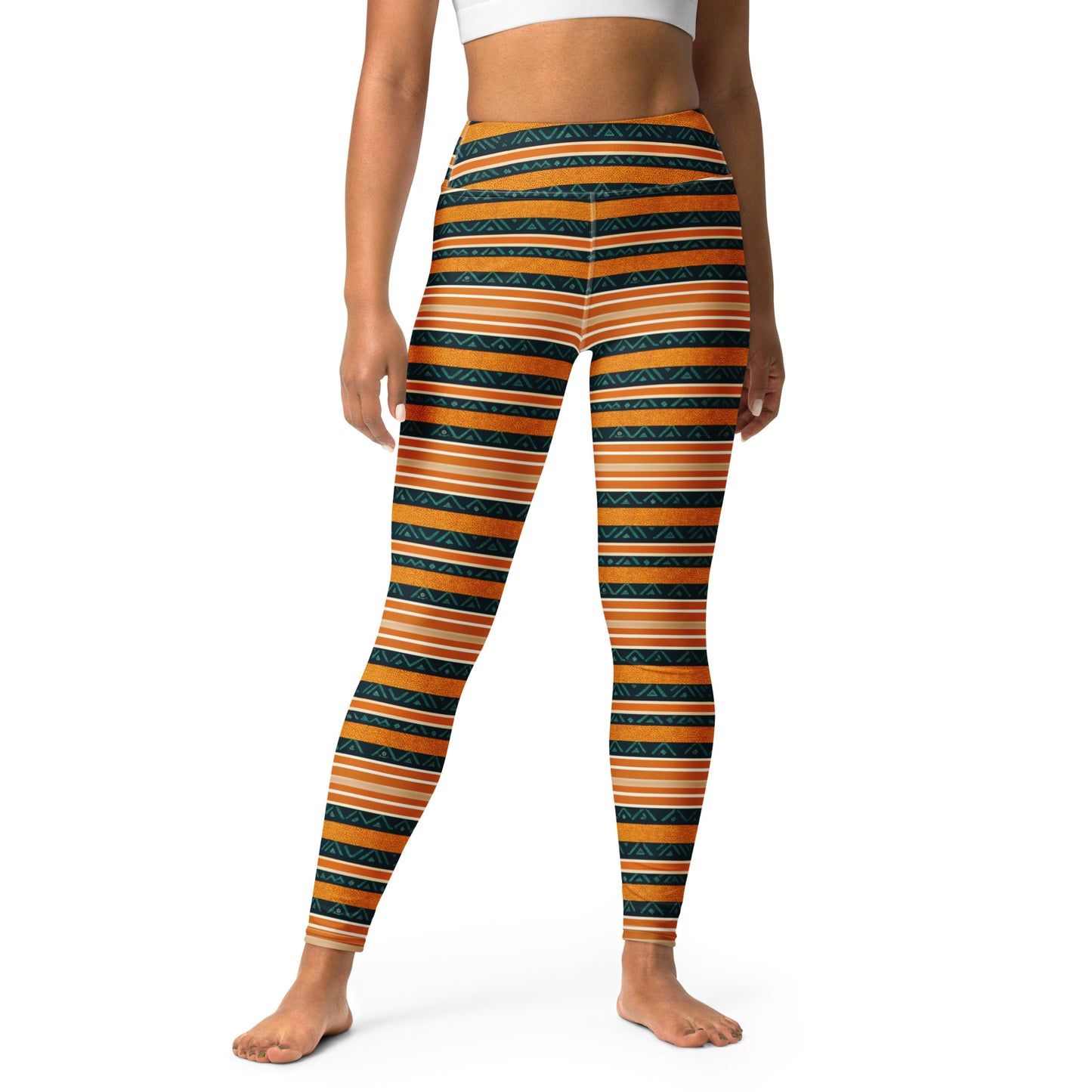 Serengeti Symphony Yoga Leggings