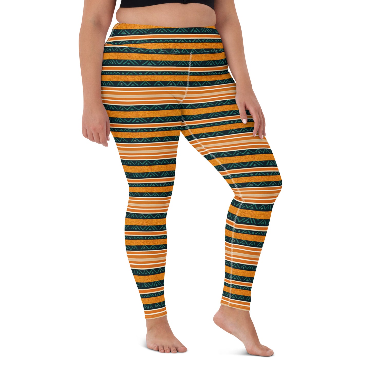 Serengeti Symphony Yoga Leggings