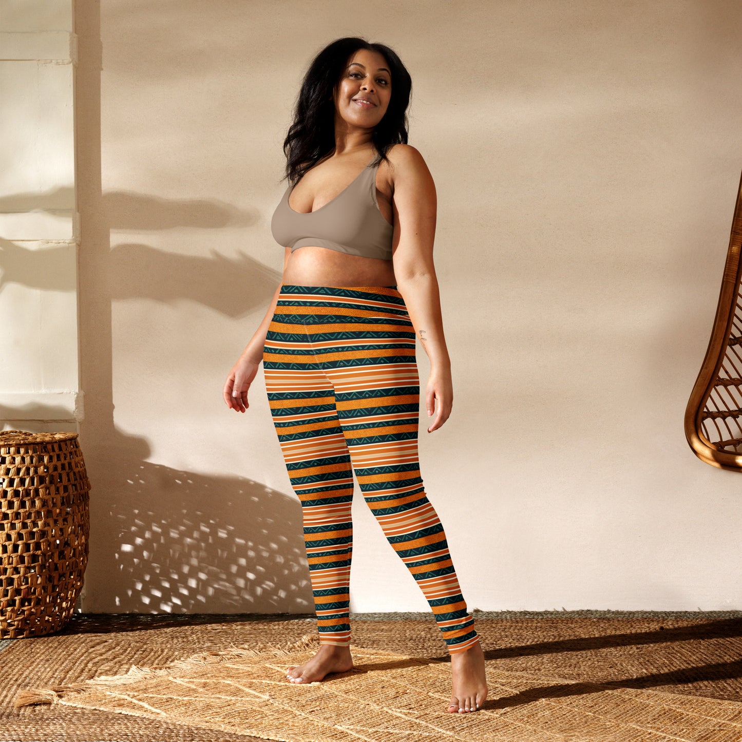 Serengeti Symphony Yoga Leggings