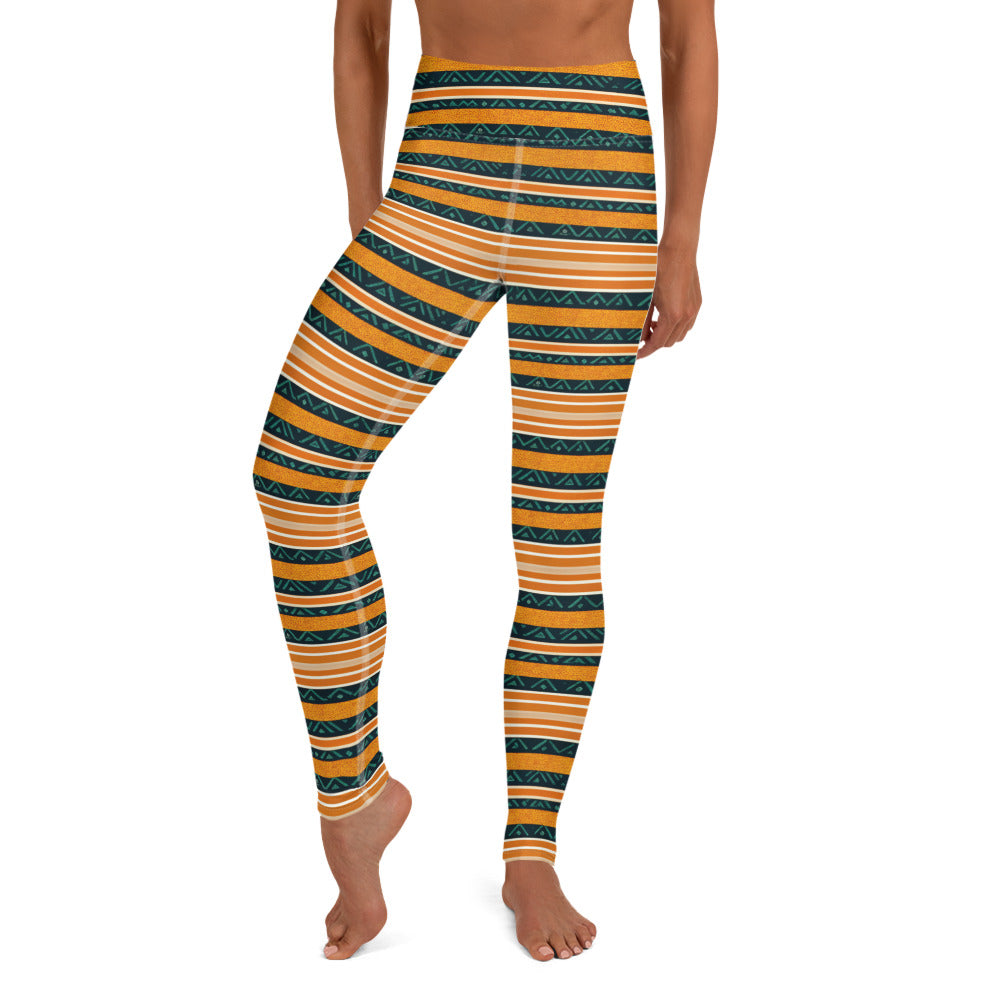 Serengeti Symphony Yoga Leggings