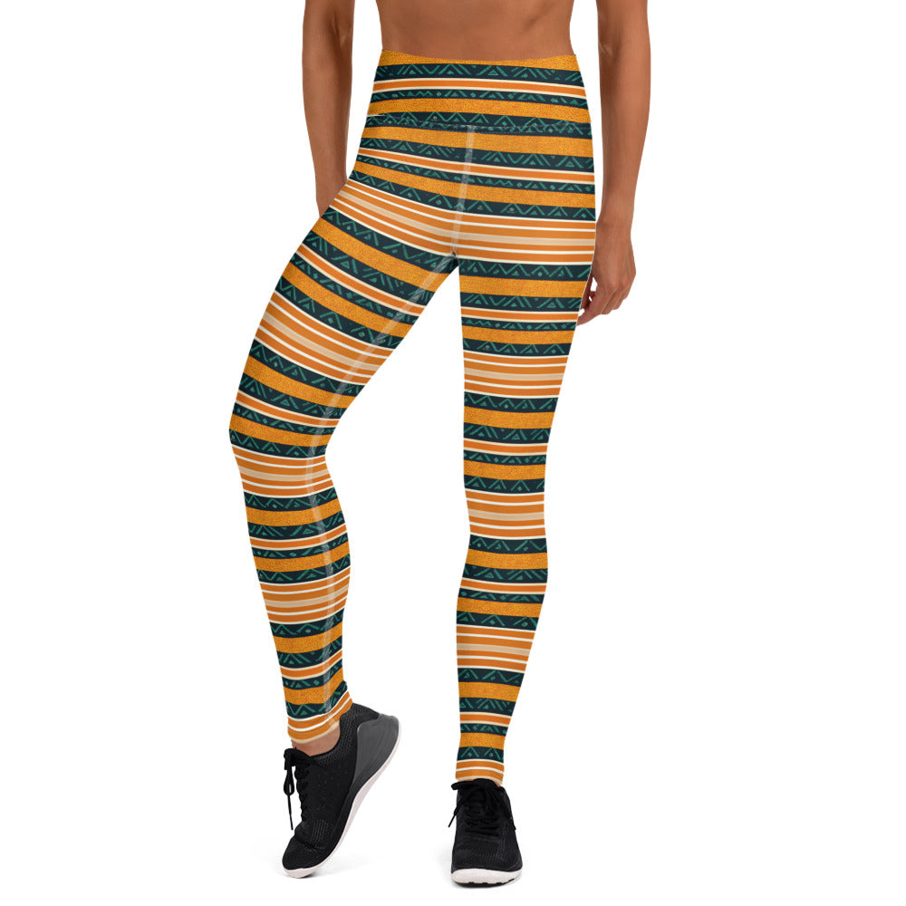 Serengeti Symphony Yoga Leggings