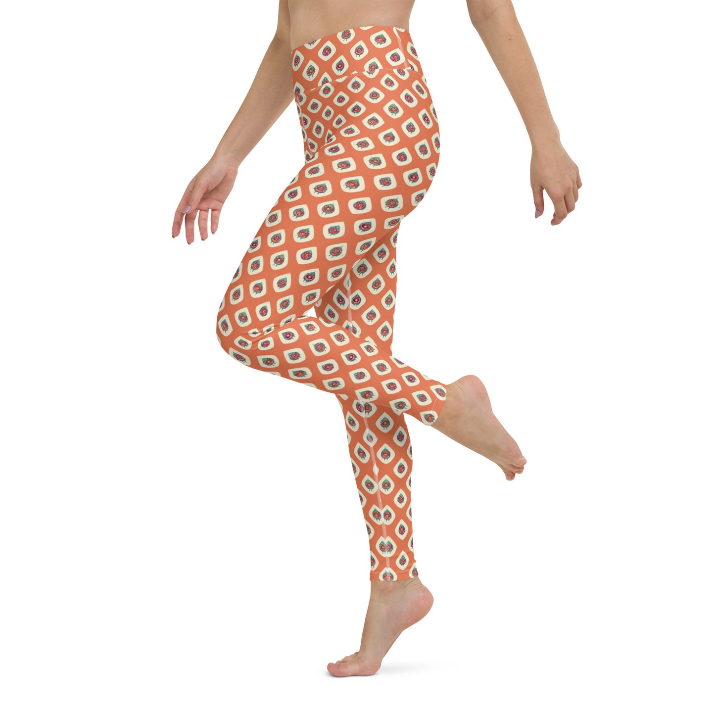 Mango Tango Yoga Leggings