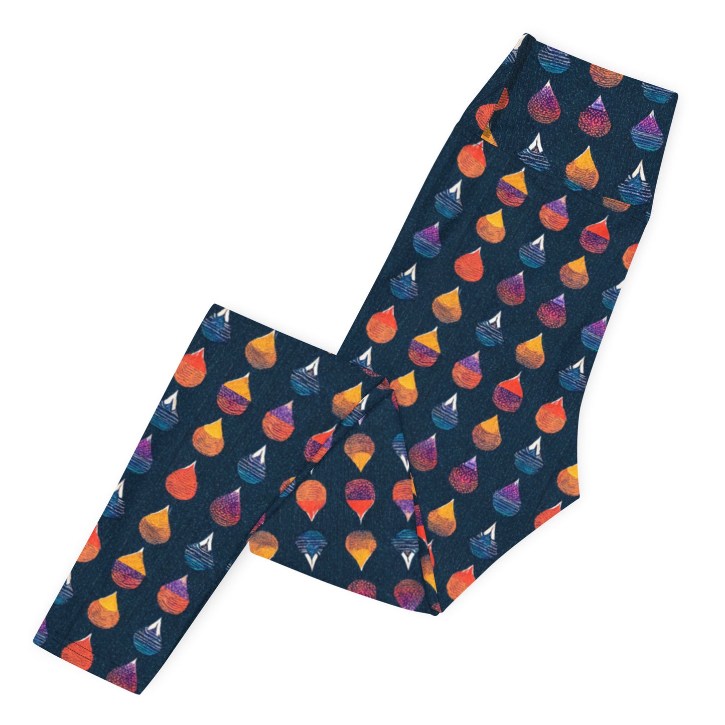 Prismatic Precipitation Yoga Leggings