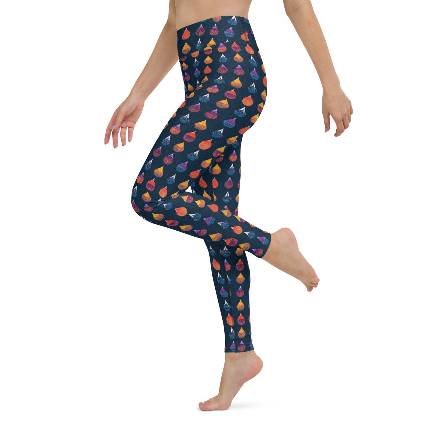 Prismatic Precipitation Yoga Leggings