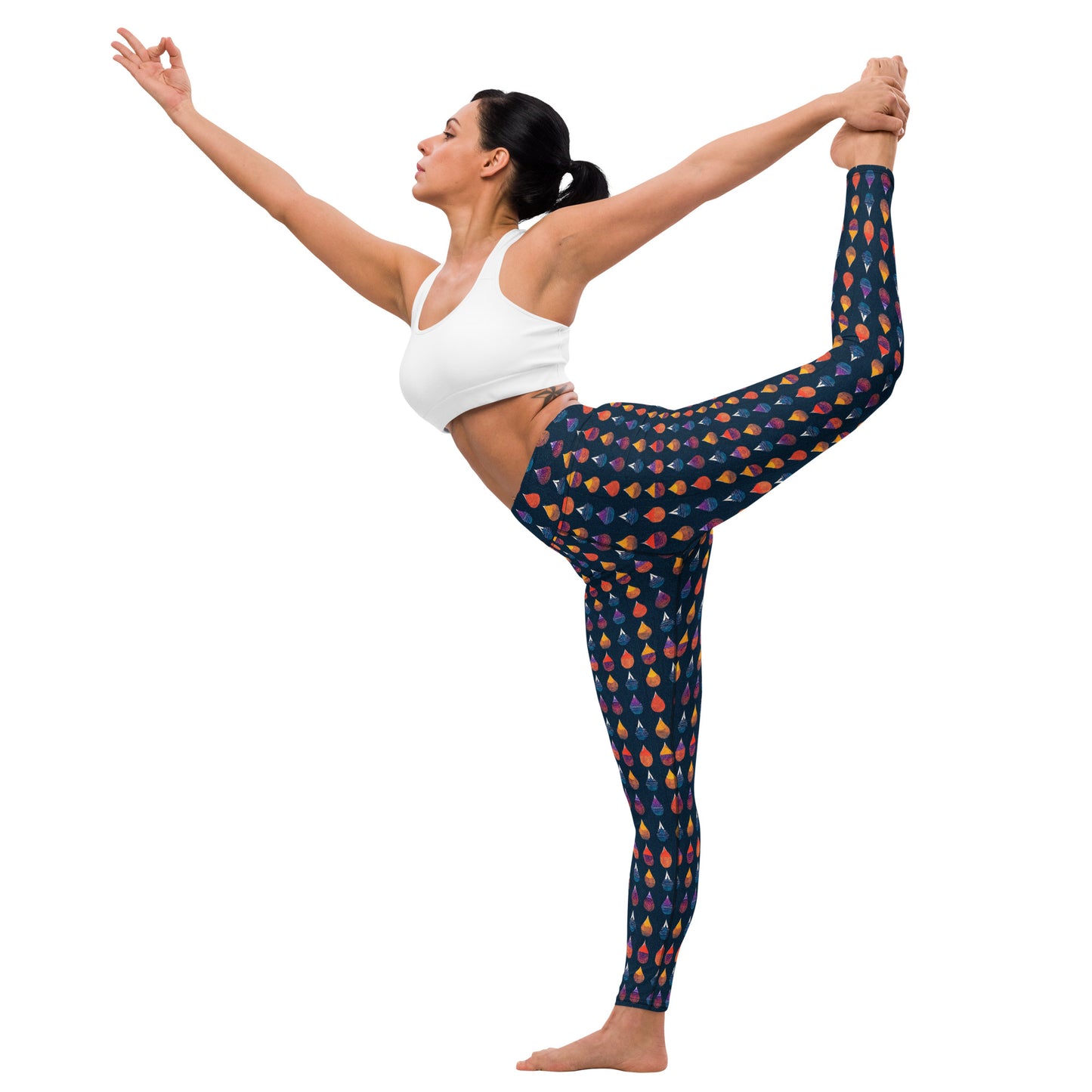 Prismatic Precipitation Yoga Leggings