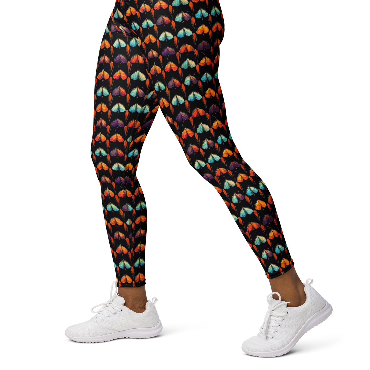 Quilted Wings Yoga Leggings