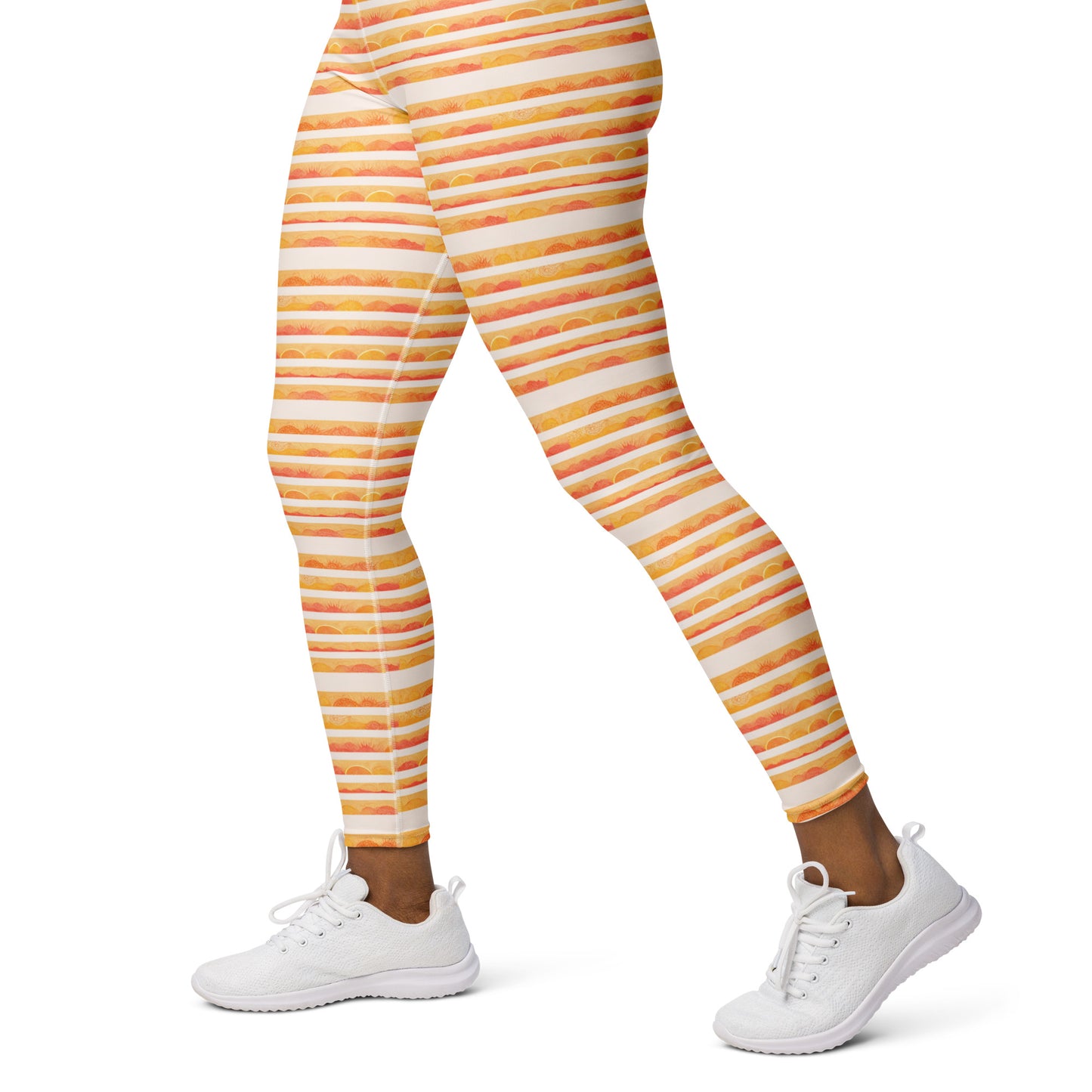 Rising Sun Yoga Leggings