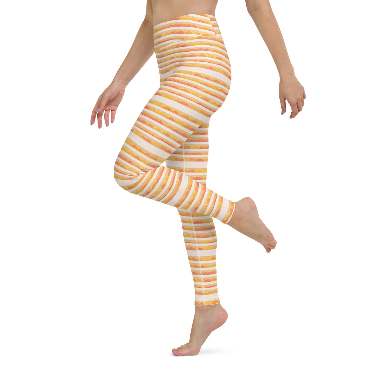 Rising Sun Yoga Leggings