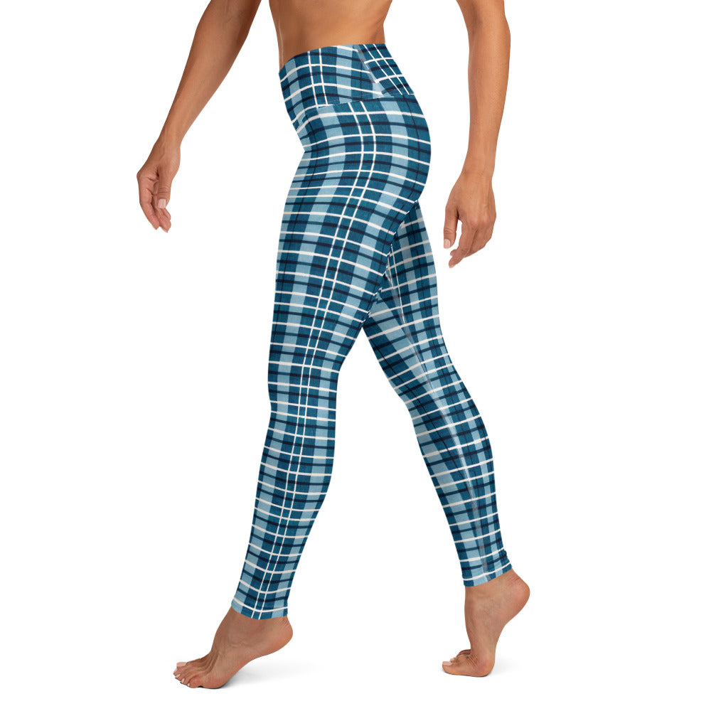 Scotsman’s Skyward Plaid Yoga Leggings