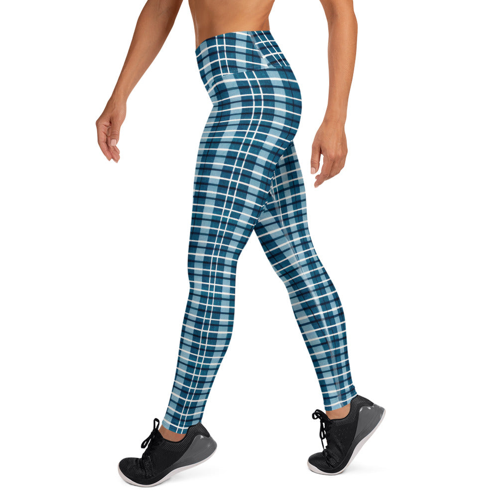 Scotsman’s Skyward Plaid Yoga Leggings