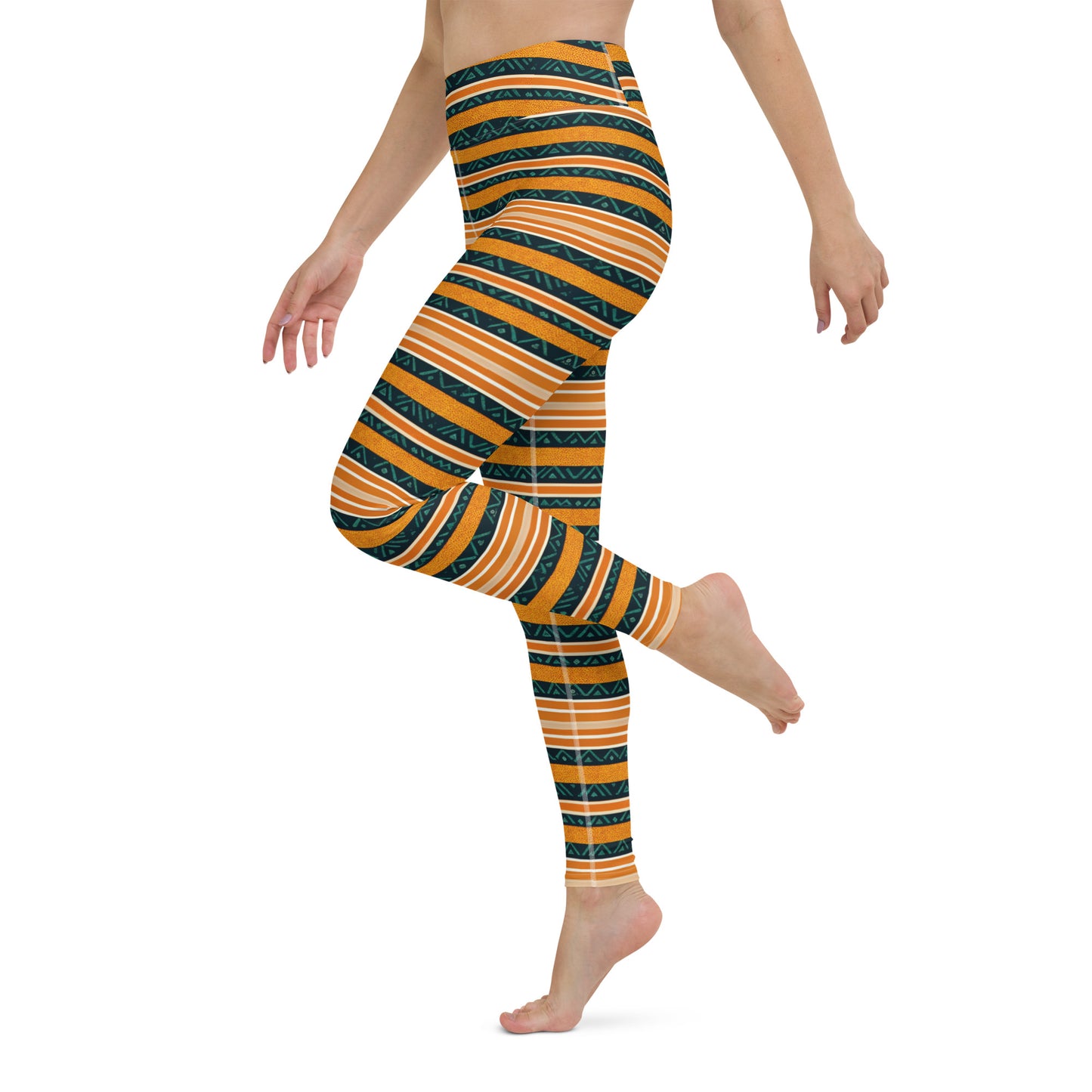 Serengeti Symphony Yoga Leggings