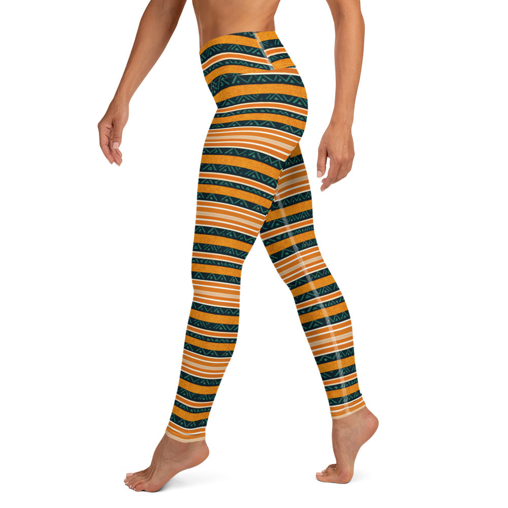 Serengeti Symphony Yoga Leggings