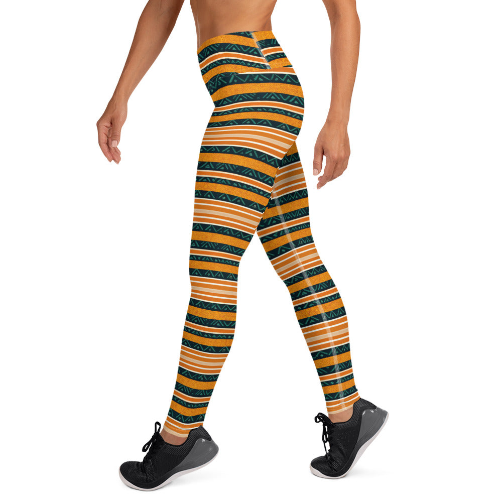 Serengeti Symphony Yoga Leggings