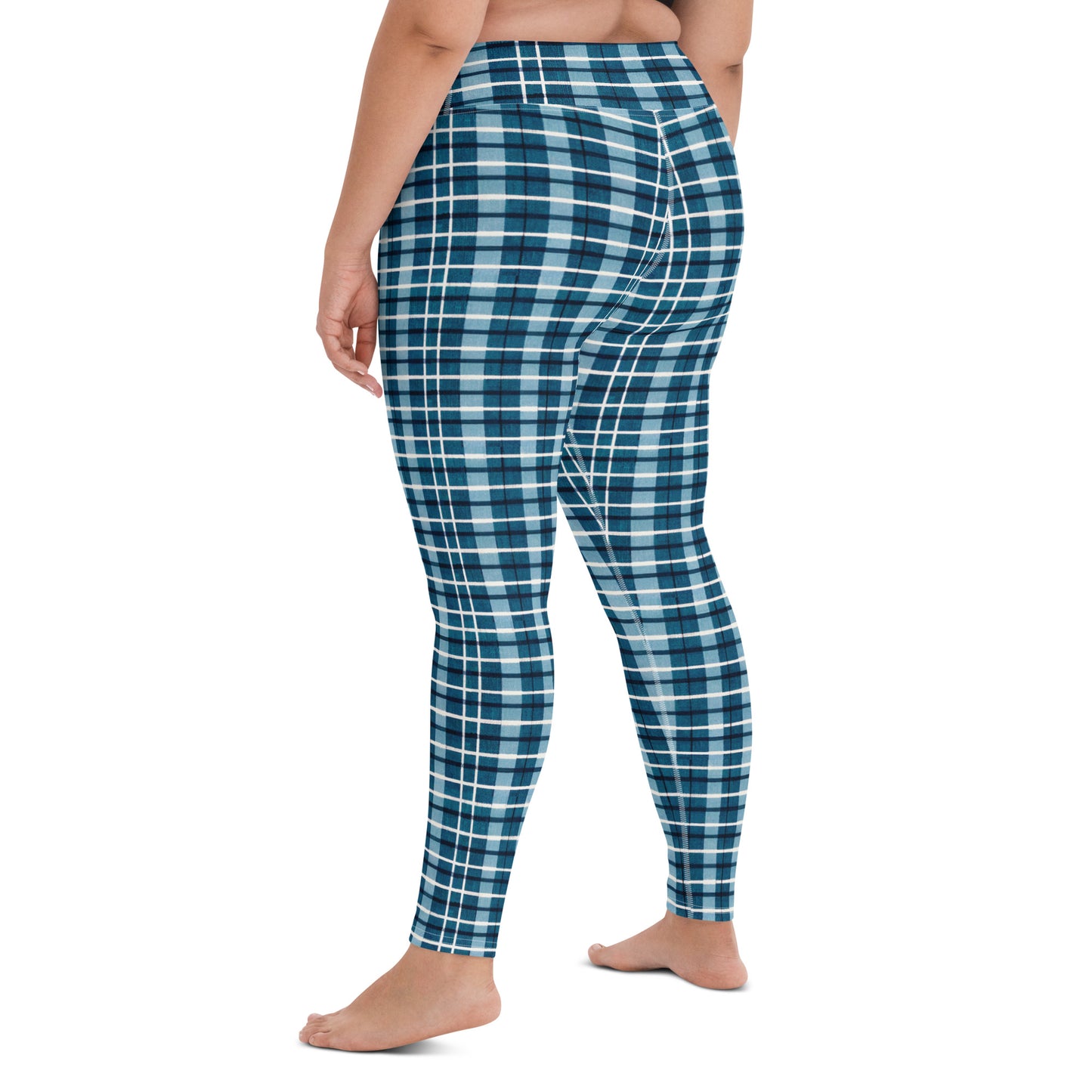 Scotsman’s Skyward Plaid Yoga Leggings