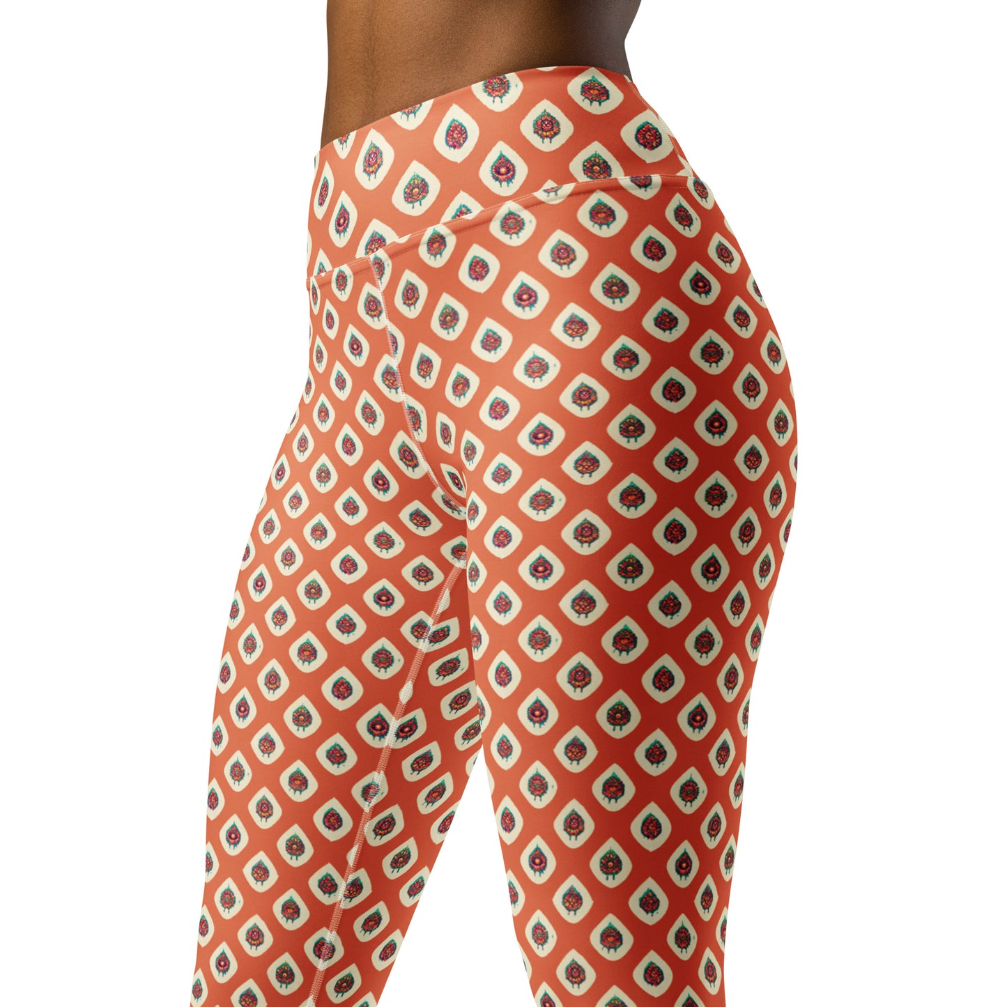 Mango Tango Yoga Leggings