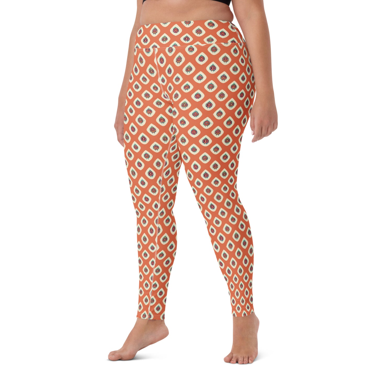 Mango Tango Yoga Leggings