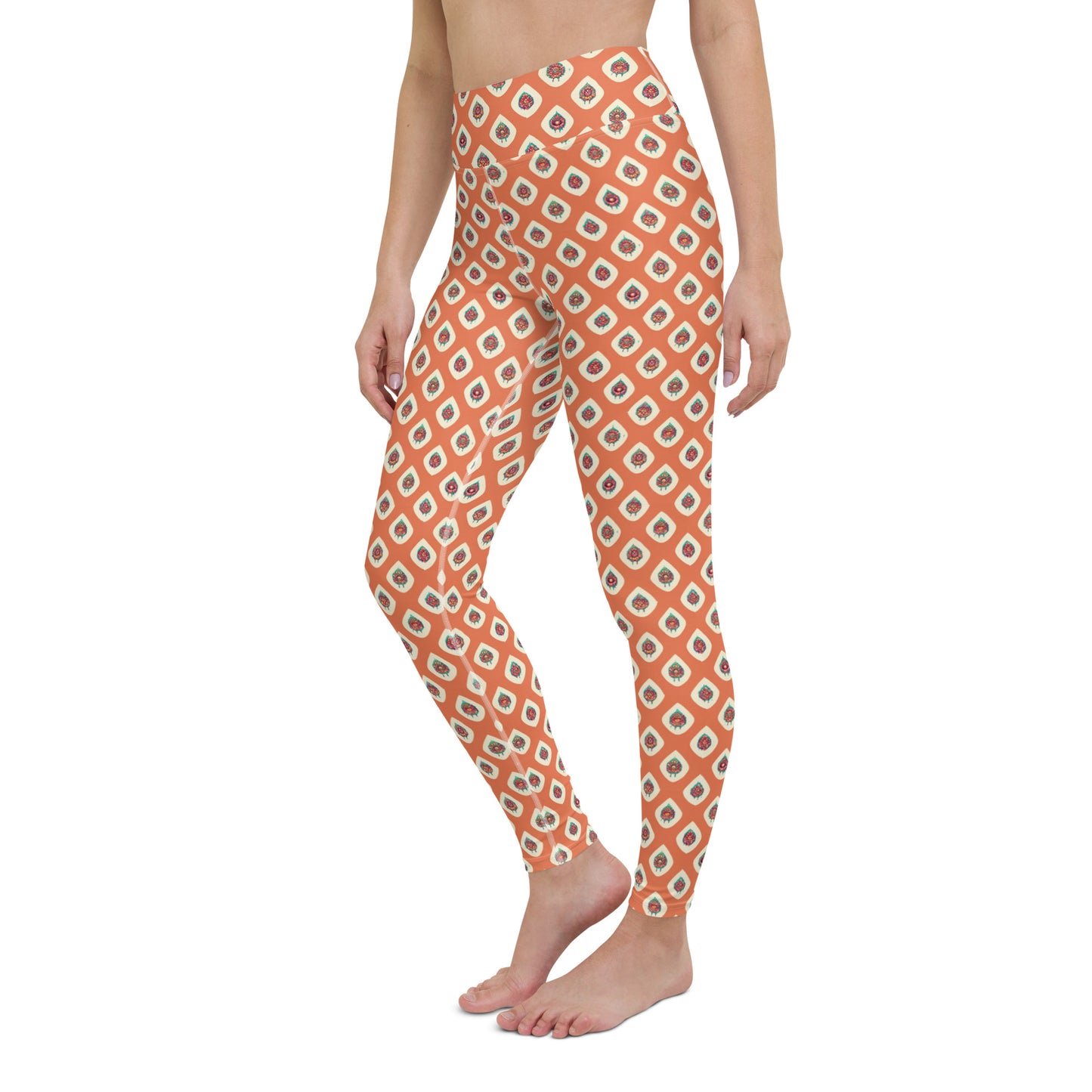 Mango Tango Yoga Leggings